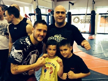 10.Mai 2014 Training mit dem Weltsportler Andy Souwer