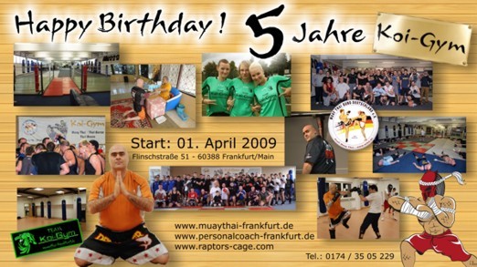 5 Jahre KOI GYM
